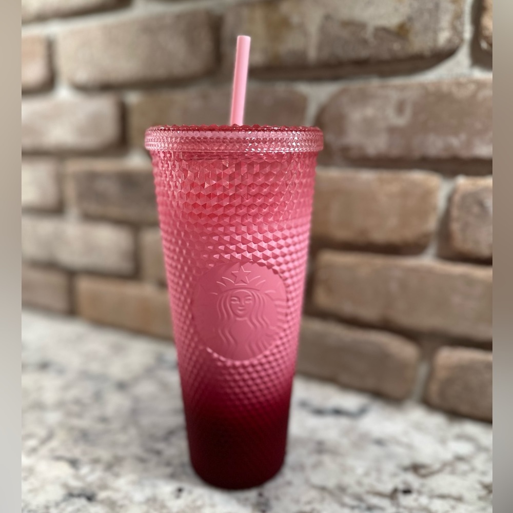 NWT Starbucks pink ombré tumbler!🌸